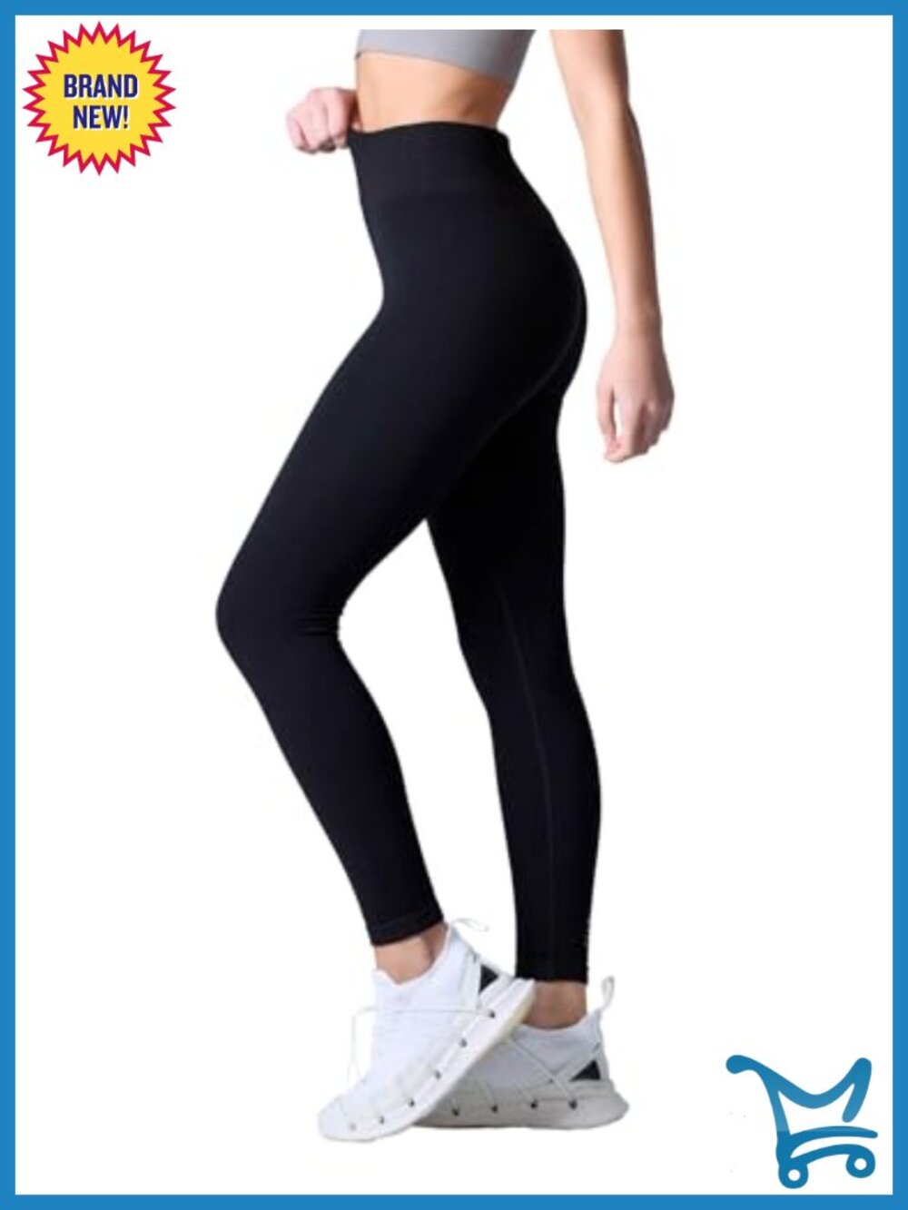 Seamless Merino Wool Leggings Tummy Control Compression Yoga Pants